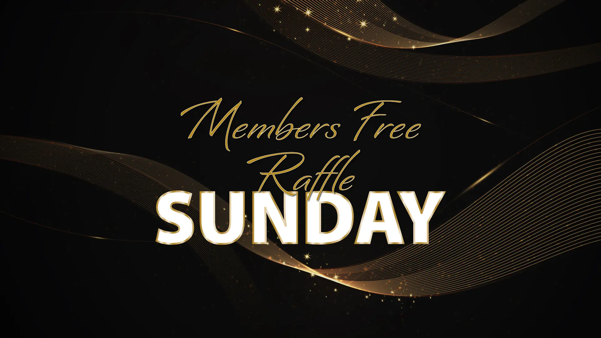 Members Free Sunday Raffle SS&A